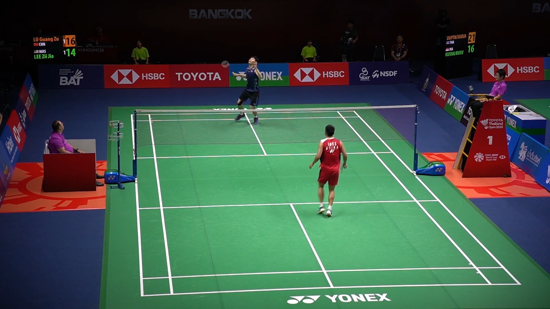 丹麦队险胜泰国队，李梓嘉统治全场