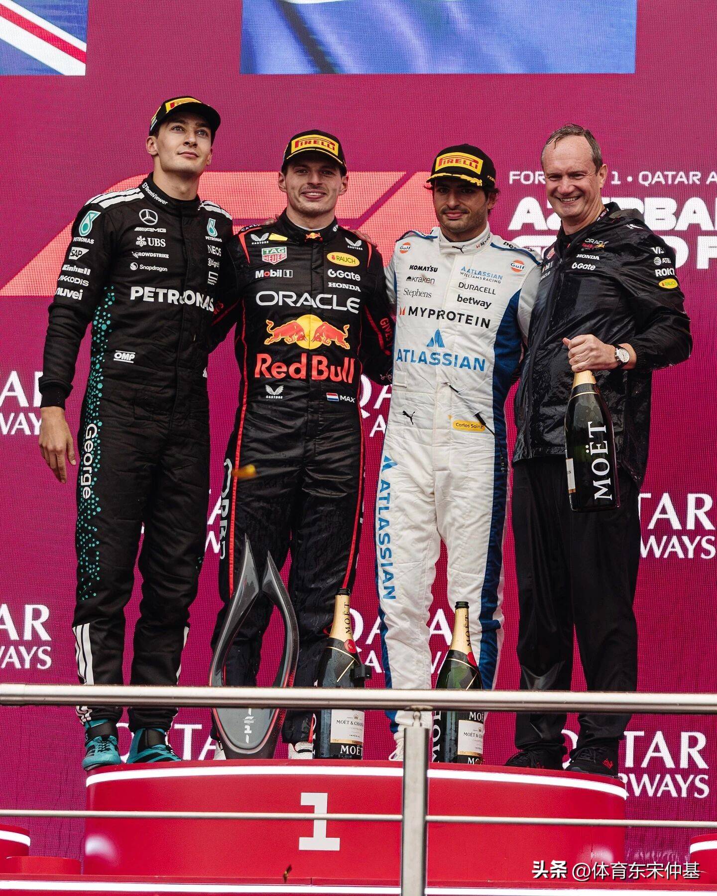 梅赛德斯横扫威廉姆斯，塞恩斯高光表现